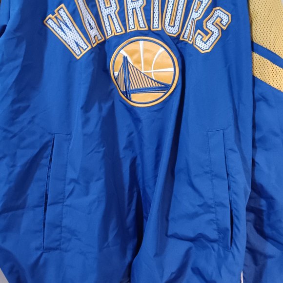 Men's Golden State Warriors Pull Over Jacket - Picture 4 of 9
